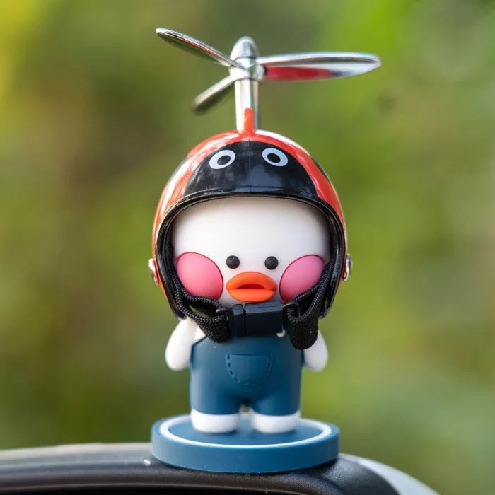 Color: Ladybird white duck - Car Ornaments Motorcycle Cute Car - Premium Other Exterior Accessories from Rapidvehicles - Just $14.99! Shop now at Rapidvehicles