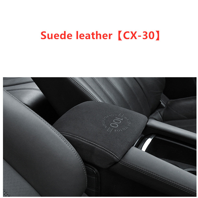 Color: CX30, style: Suede leather - Modification Of Armrest Case Cover For 100th Anniversary - Premium Automobiles Seat Covers from Rapidvehicles - Just $27.99! Shop now at Rapidvehicles