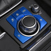 Color: Blue, style: Suit - Electronic Hand Brake Automatic Parking Button Paste - Premium Car Stickers from Rapidvehicles - Just $20.99! Shop now at Rapidvehicles