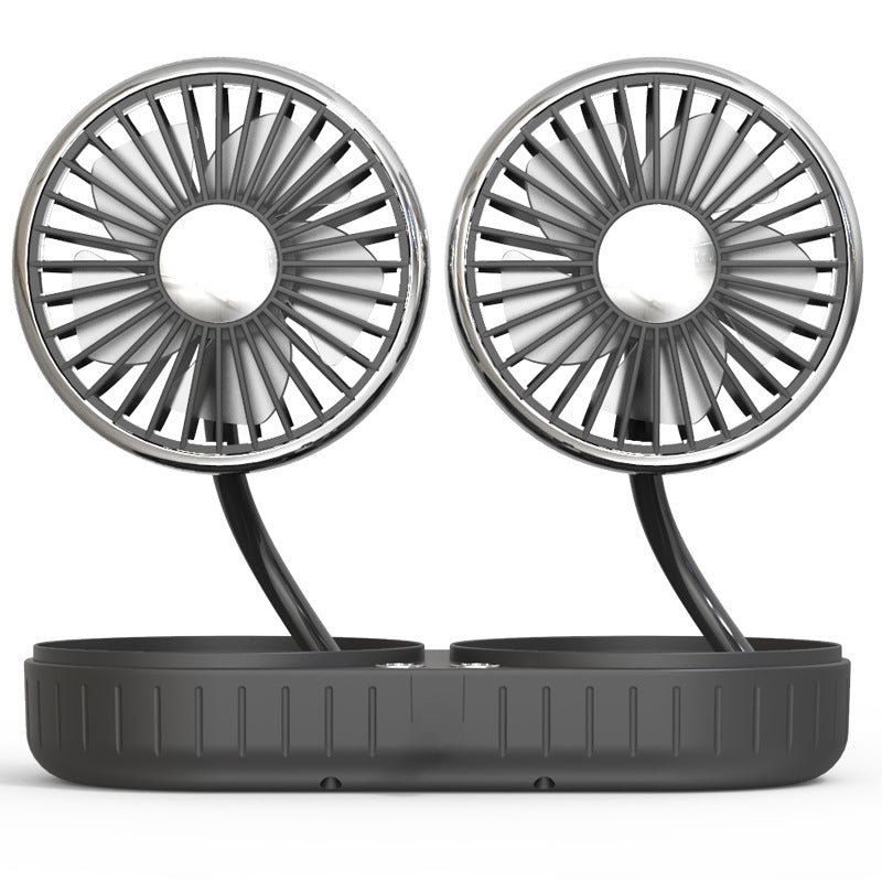 Double-Headed Hose Small Fan Usb Car Interior Creative Automotive - Premium Exterior Parts from Rapidvehicles - Just $34.99! Shop now at Rapidvehicles