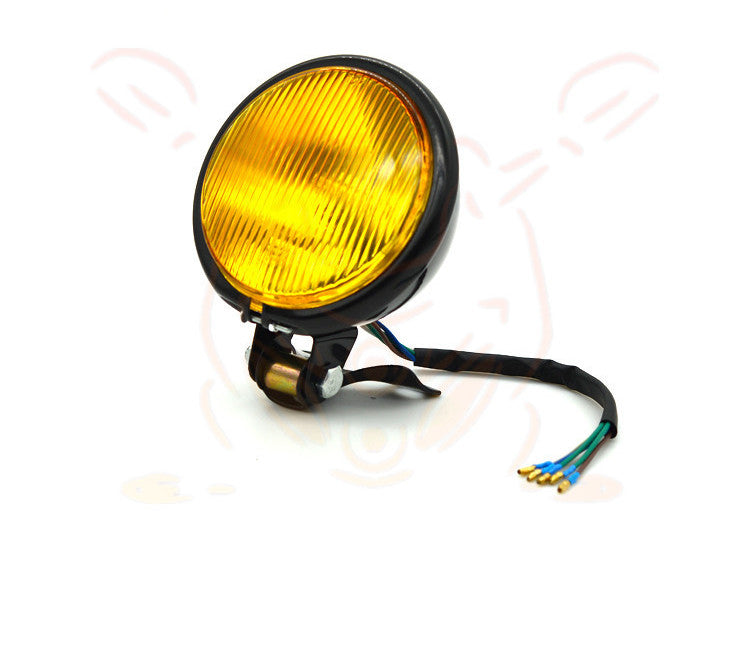 Retro Car Light Yellow Glass Retro Headlight Far And Near Fog - Premium Lighting from Rapidvehicles - Just $28.79! Shop now at Rapidvehicles