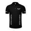 Color: Black, Size: M - High Quality New Summer Casual Aston Martin Polo Shirt Men's - Premium Solid from Rapidvehicles - Just $46.99! Shop now at Rapidvehicles