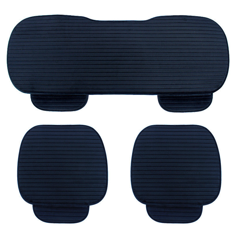 Crystal Velvet Non-Slip Non-Slip Free Backrest Three-Piece Warm - Premium Other Replacement Parts from Rapidvehicles - Just $57.99! Shop now at Rapidvehicles