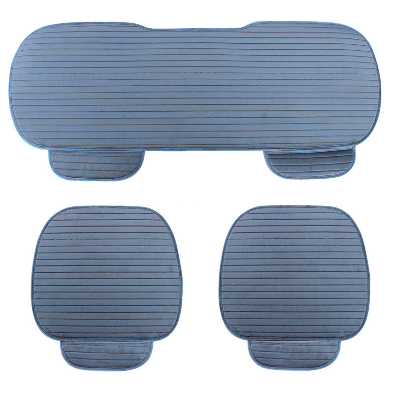 Crystal Velvet Non-Slip Non-Slip Free Backrest Three-Piece Warm - Premium Other Replacement Parts from Rapidvehicles - Just $57.99! Shop now at Rapidvehicles