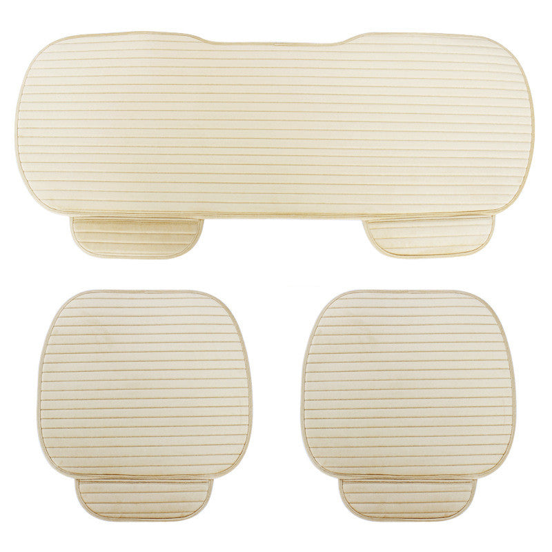 Crystal Velvet Non-Slip Non-Slip Free Backrest Three-Piece Warm - Premium Other Replacement Parts from Rapidvehicles - Just $57.99! Shop now at Rapidvehicles