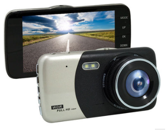 Color: Single mirror 4 inches - 4-Inch L55 Dual Lens Dash Cam Car - Premium Car Mirror Video from Rapidvehicles - Just $55.99! Shop now at Rapidvehicles