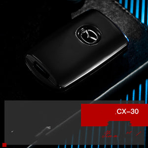 Color: Black - Mazda 3 Angkesaila CX-4 Atez CX-5CX-8 special car key case - Premium Key Case for Car from Rapidvehicles - Just $26.45! Shop now at Rapidvehicles