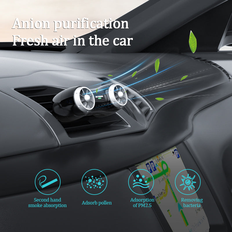 Car Negative Ion Air Purifier Car Interior Supplies - Premium Automotive from Maroon Asteria - Just $30.99! Shop now at Rapidvehicles