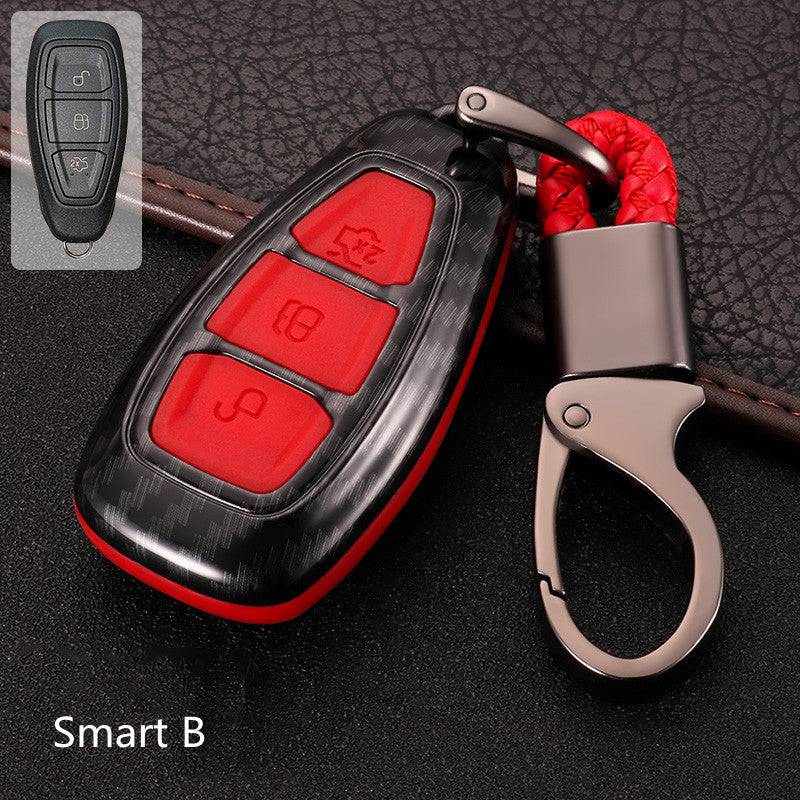 Color: Smart carbon red - Fox Key Cover 2018 Ford Maverick Wing - Premium Key Case for Car from Rapidvehicles - Just $32.99! Shop now at Rapidvehicles