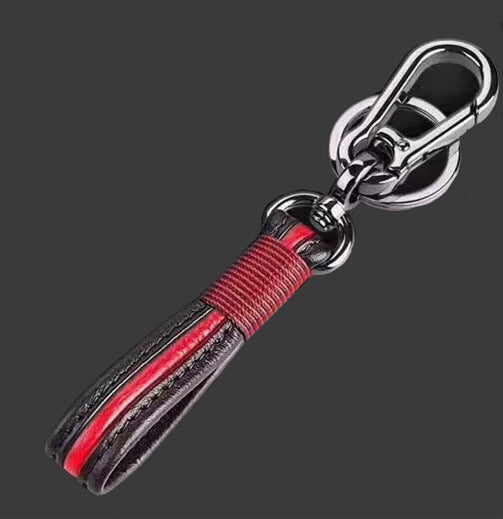 Color: Red - New Trendy Sheepskin Woven Couple Creative Personality Car Key Pendant - Premium Other Motorcycle Accessories from Rapidvehicles - Just $13.15! Shop now at Rapidvehicles