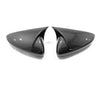 Color: Horn Rearview Mirror Shell - Mazda'S Third-Generation Angkesaila New Rearview Mirror Cover Modified Rearview Mirror Cover Black Carbon Fiber - Premium Other Exterior Accessories from Rapidvehicles - Just $51.77! Shop now at Rapidvehicles