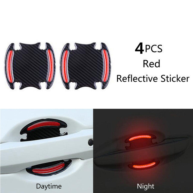 Color: Red, style: Bat - Carbon fiber handle anti-scratch nail - Premium Car Stickers from Rapidvehicles - Just $13.99! Shop now at Rapidvehicles