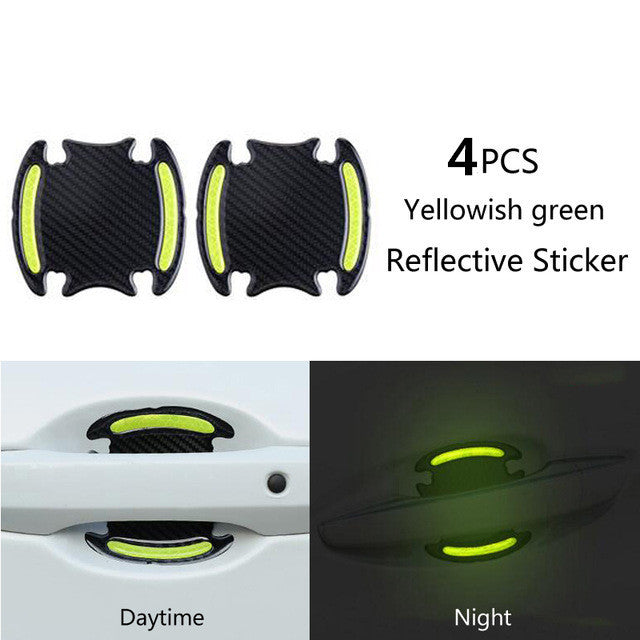 Color: Green, style: Bat - Carbon fiber handle anti-scratch nail - Premium Car Stickers from Rapidvehicles - Just $13.99! Shop now at Rapidvehicles