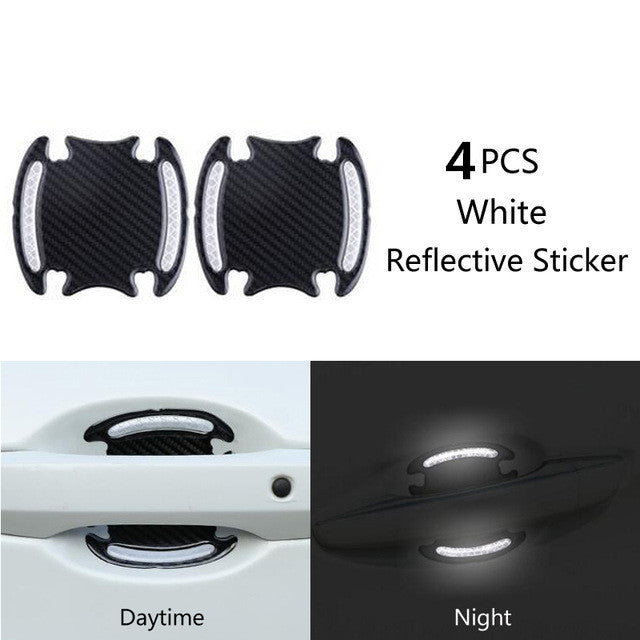 Color: White, style: Bat - Carbon fiber handle anti-scratch nail - Premium Car Stickers from Rapidvehicles - Just $13.99! Shop now at Rapidvehicles