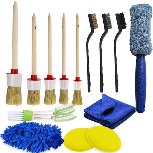 14-Piece Tire Brush Car Sponge Brush - Premium Other Maintenance Products from Rapidvehicles - Just $40.99! Shop now at Rapidvehicles