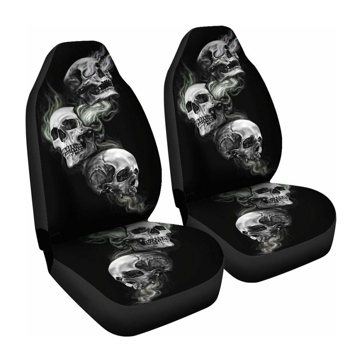 Color: 6 color, style: single - Car Seat Cover All-Inclusive Classic Skull Printing Universal Cross-Border Amazon Ebaywish Aliexpress Hot Style - Premium Automobiles Seat Covers from Rapidvehicles - Just $20.99! Shop now at Rapidvehicles