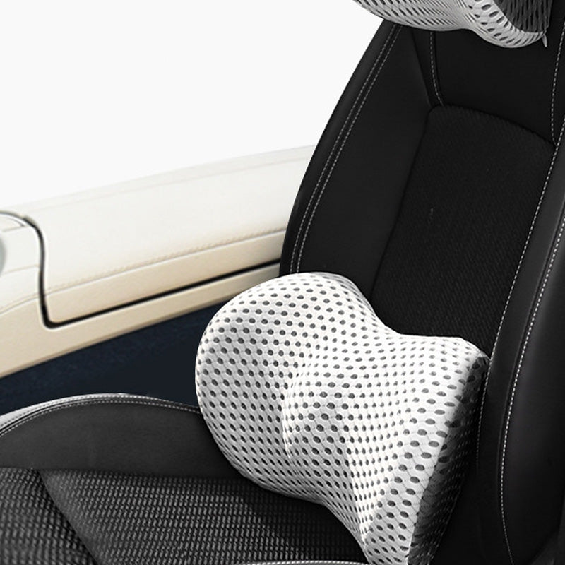 Color: D, style: Waist - Memory Foam Car Headrest Lumbar Support - Premium Interior Parts from Rapidvehicles - Just $28.99! Shop now at Rapidvehicles