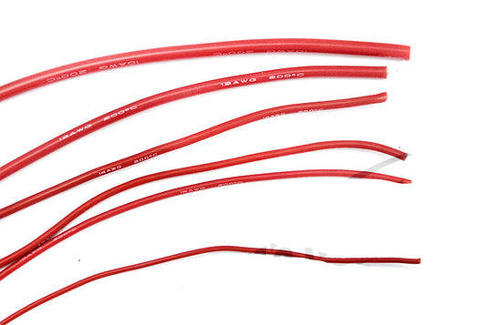 Color: Red, style: 14AWG - Extra Soft High Temperature Resistant - Premium Other Maintenance Products from Rapidvehicles - Just $11.99! Shop now at Rapidvehicles