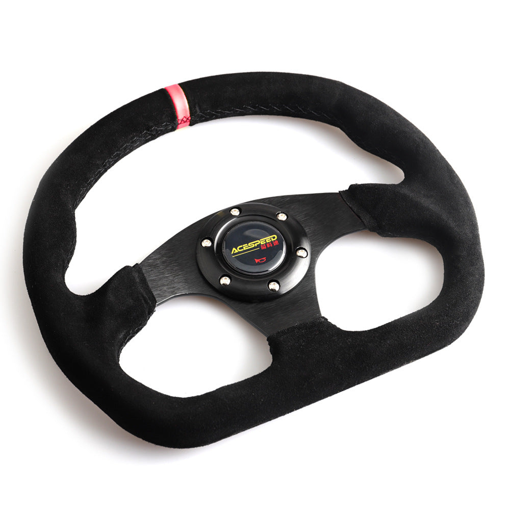 Car Modification Frosted Steering Wheel Racing - Premium Windscreen Wipers & Windows from Rapidvehicles - Just $93.99! Shop now at Rapidvehicles