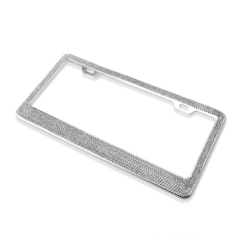 Car License Plate Frame License Plate Frame Diamond Frame - Premium Other Exterior Accessories from Rapidvehicles - Just $39.99! Shop now at Rapidvehicles