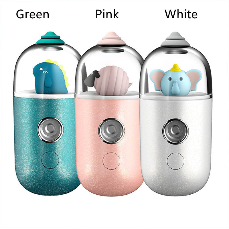 Color: Pink, style: Aroma Diffuser-USB, power:  - Tao Qi Meng - Premium Interior Parts from Rapidvehicles - Just $58.49! Shop now at Rapidvehicles