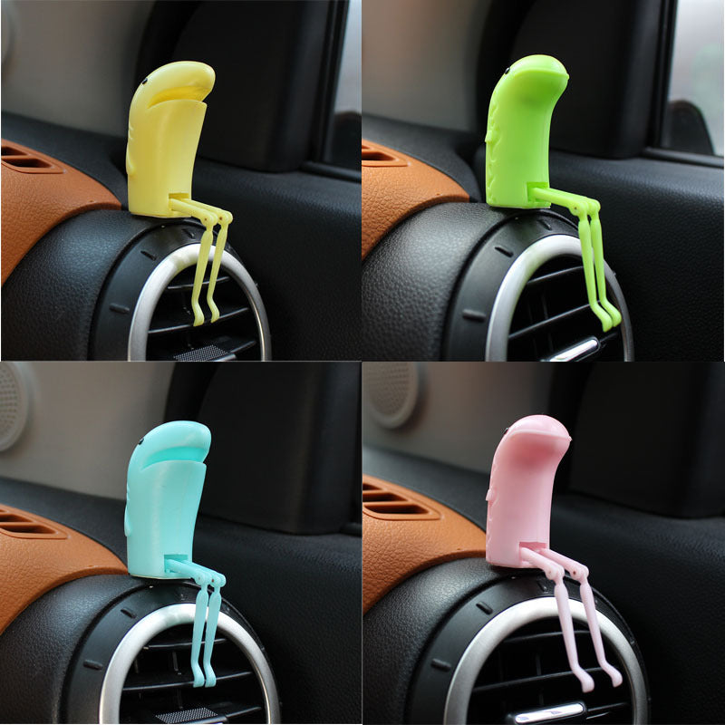 Color: Four colors - Car Creative Air Outlet And Leg Shaking Aromatherapy Ornaments - Premium Interior Parts from Rapidvehicles - Just $21.14! Shop now at Rapidvehicles