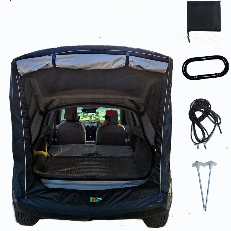 Color: Premium black, style: Package A-M, capacity:  - Car Trunk Extension Tent At The Rear Of The Car - Premium Other Exterior Accessories from Rapidvehicles - Just $110.99! Shop now at Rapidvehicles