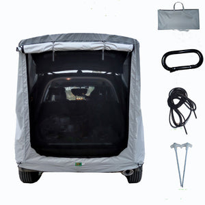 Color: silver gray, style: Package A-XL, capacity:  - Car Trunk Extension Tent At The Rear Of The Car - Premium Other Exterior Accessories from Rapidvehicles - Just $115.82! Shop now at Rapidvehicles