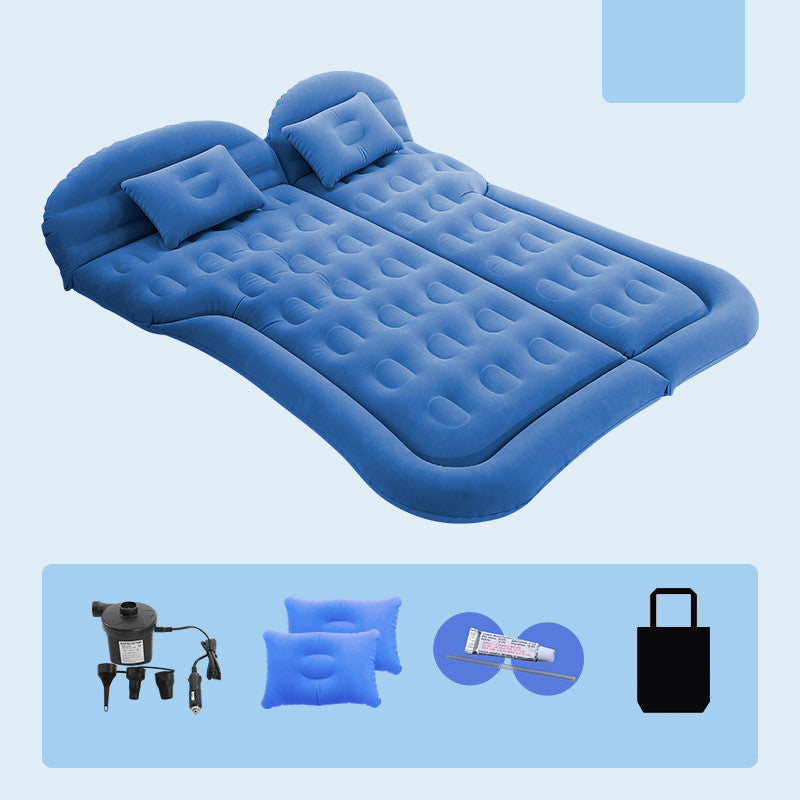 Color: D - Car Inflatable Mattress Trunk Sleeping Pad - Premium Interior Parts from Rapidvehicles - Just $89.99! Shop now at Rapidvehicles