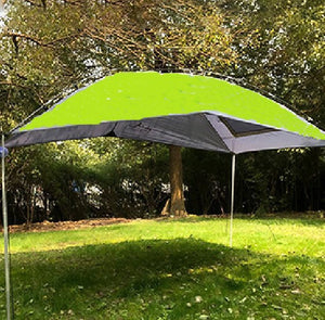 Color: Silver coated cloth, style: Four poles - Outdoor Car Self-driving Camping Camping Car Side Roof Car Side Sunshade Canopy Rear Tent - Premium Other Replacement Parts from Rapidvehicles - Just $177.99! Shop now at Rapidvehicles