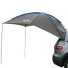 Color: Gray polyester cloth, style: Two poles - Outdoor Car Self-driving Camping Camping Car Side Roof Car Side Sunshade Canopy Rear Tent - Premium Other Replacement Parts from Rapidvehicles - Just $176.99! Shop now at Rapidvehicles