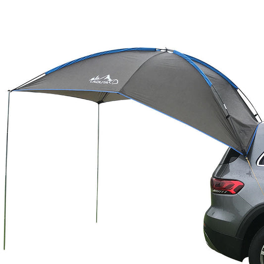 Color: Gray polyester cloth, style: Two poles - Outdoor Car - Premium Other Replacement Parts from Rapidvehicles - Just $205.99! Shop now at Rapidvehicles