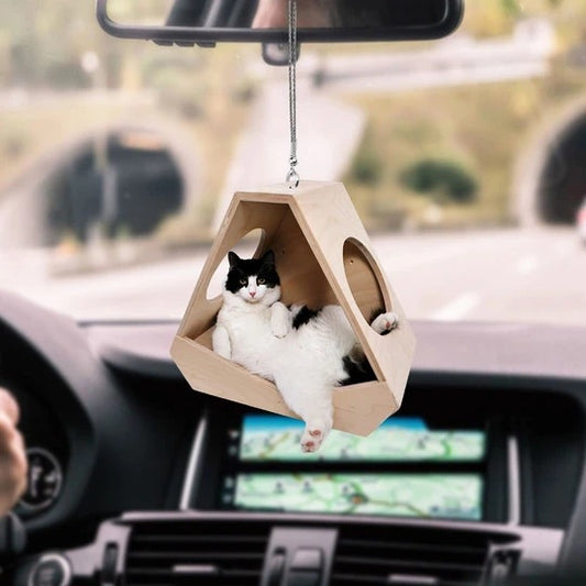 Car Kitty Balloon Pendant Colorful - Premium Interior Parts from Rapidvehicles - Just $12.59! Shop now at Rapidvehicles