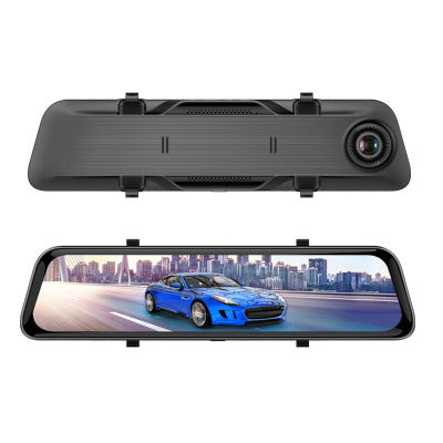 Streaming Media Car DVR Loop Recording Front And Rear Lens - Premium Car Mirror Video from Rapidvehicles - Just $178.99! Shop now at Rapidvehicles