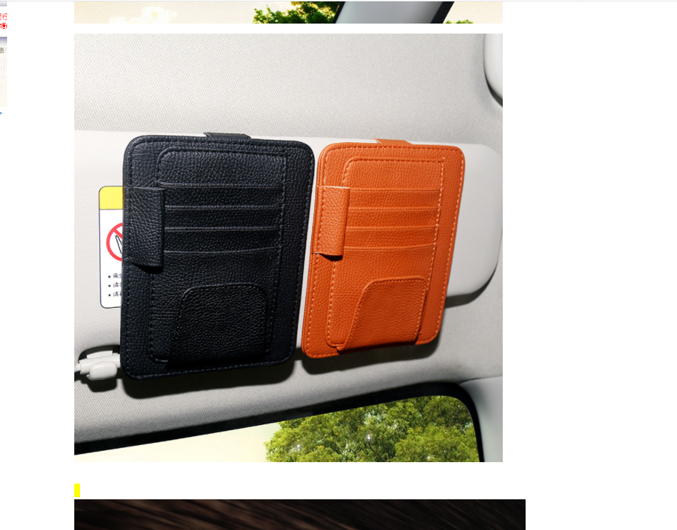 Multifunctional Leather Car Storage Bag For Automobile - Premium Interior Parts from Rapidvehicles - Just $15.99! Shop now at Rapidvehicles