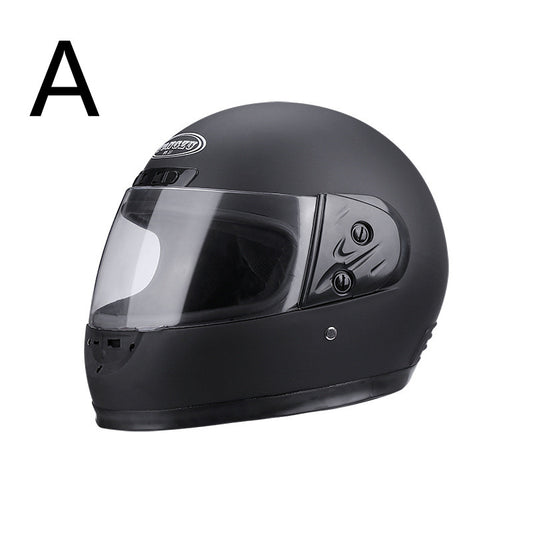 Men's Car Helmet Warm And Anti-fog Full Cover Helmet Full Face - Premium Helmet Headset from Rapidvehicles - Just $99.99! Shop now at Rapidvehicles