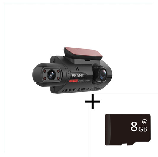 Color: Black with 8G Memory card - Hidden Driving Recorder 3 Inch - Premium DVR/Dash Camera from Rapidvehicles - Just $70.19! Shop now at Rapidvehicles