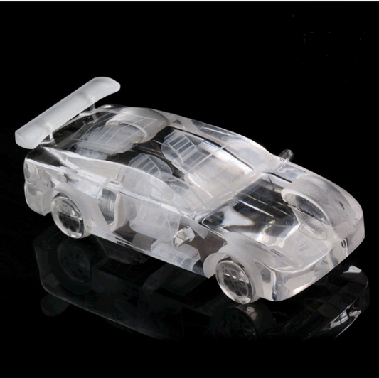 Size: 130mm, Color: Dark blue Can add perfume - Crystal car model - Premium Interior Parts from Rapidvehicles - Just $100.79! Shop now at Rapidvehicles