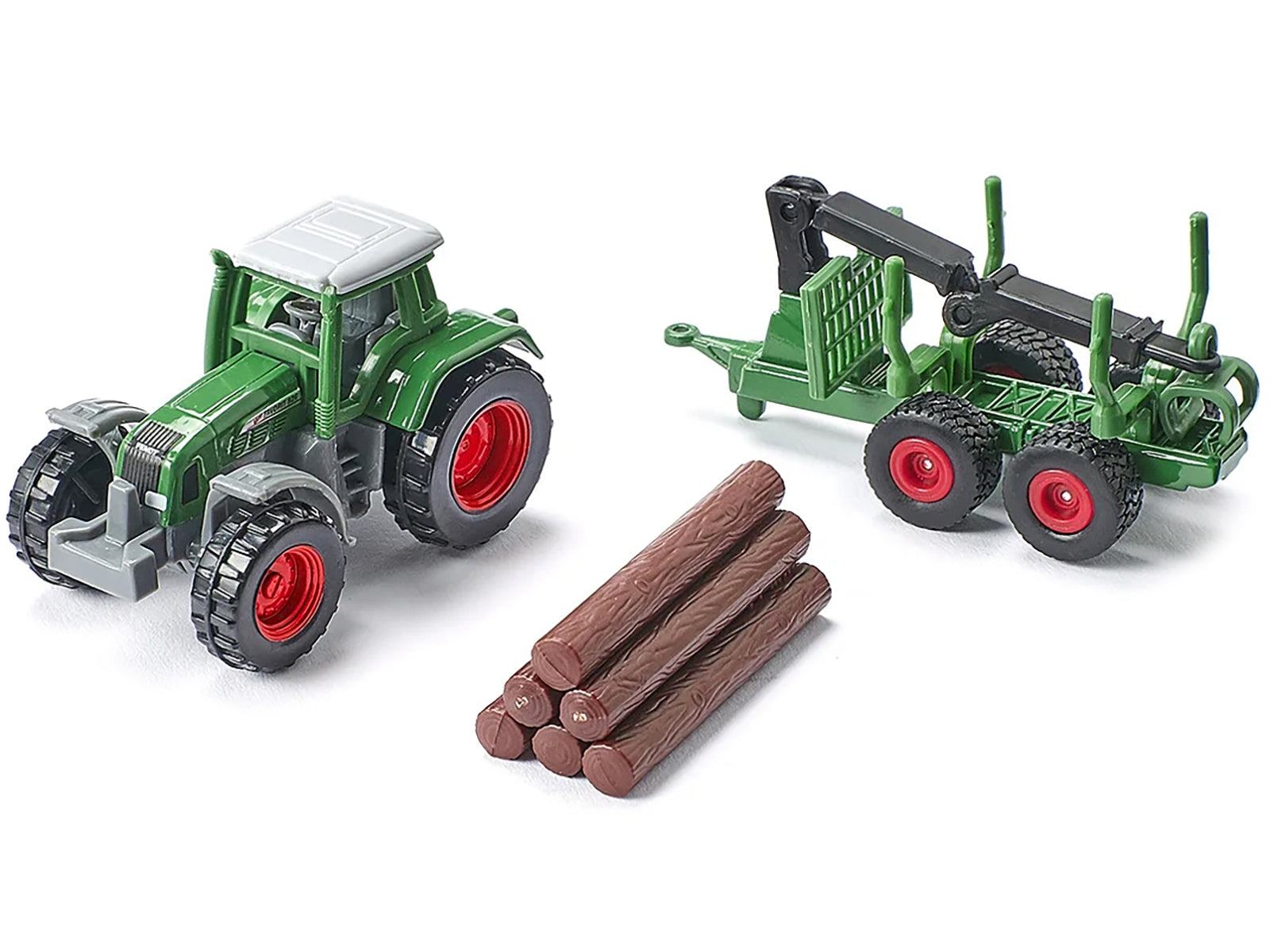 Fendt Favorit 926 Tractor and Forestry Trailer with Crane Green - Premium Other from SIKU - Just $31.53! Shop now at Rapidvehicles