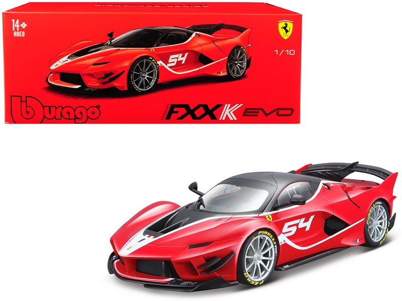 Ferrari FXX K Evo #54 Michael Luzich "Signature Series" 1/18 - Premium Ferrari Models from Bburago - Just $121.99! Shop now at Rapidvehicles