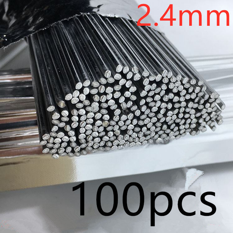 Model: 2.4mm, quantity: Q100pcs - Low temperature aluminum welding wire core aluminum welding rod - Premium Car Washer from Rapidvehicles - Just $55.99! Shop now at Rapidvehicles