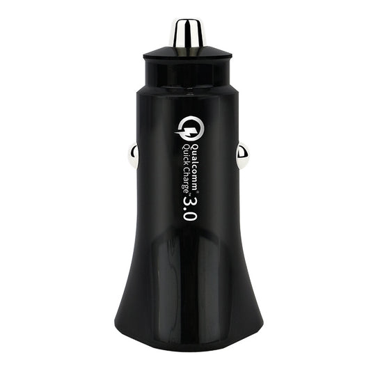 Color: Black - New plastic car charger - Premium Interior Parts from Rapidvehicles - Just $12.59! Shop now at Rapidvehicles