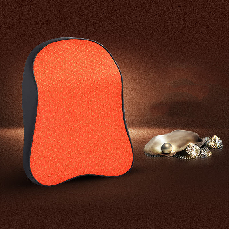 Color: Orange - Headrest in car seat cushion - Premium Interior Parts from Rapidvehicles - Just $40.99! Shop now at Rapidvehicles