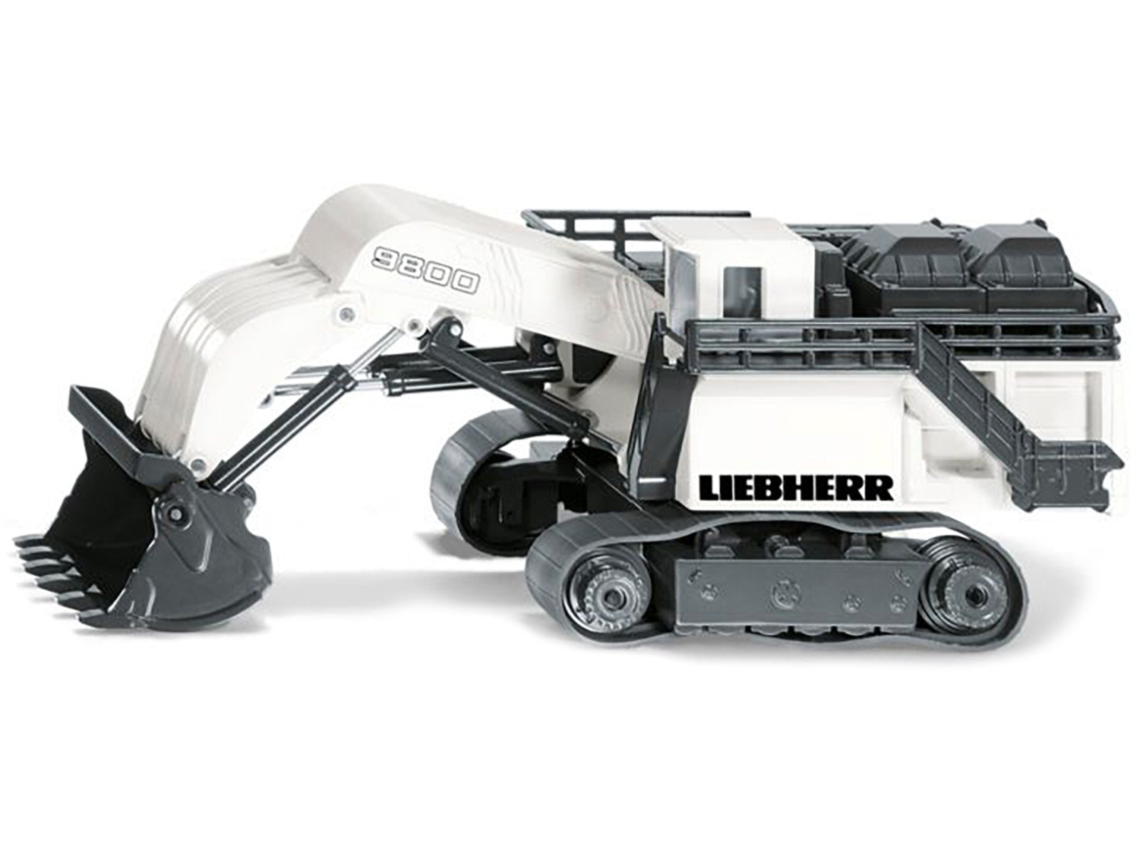 Liebherr R9800 Mining Excavator White and Gray 1/87 (HO) Diecast - Premium Other from SIKU - Just $104.99! Shop now at Rapidvehicles