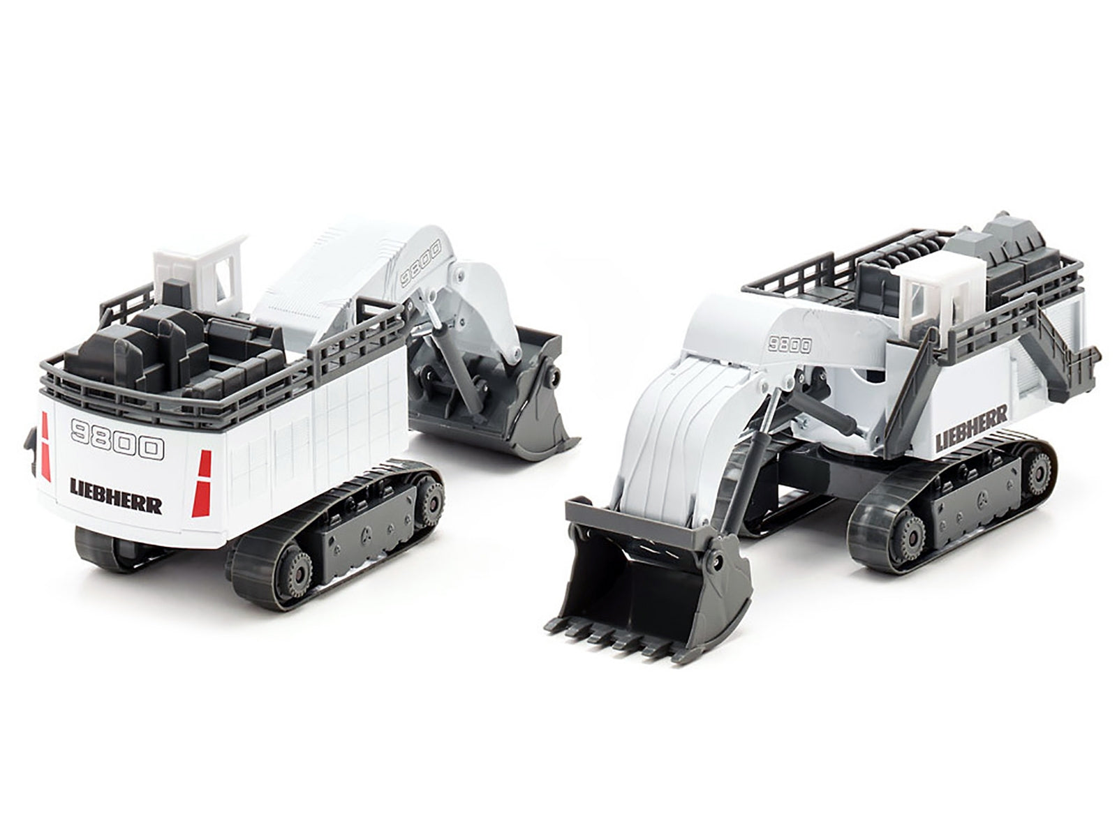 Liebherr R9800 Mining Excavator White and Gray 1/87 (HO) Diecast - Premium Other from SIKU - Just $104.99! Shop now at Rapidvehicles