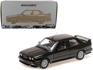 1987 BMW M3 Street Black Metallic 1/18 Diecast Model Car by Minichamps - Premium  from Minichamps - Just $225.99! Shop now at Rapidvehicles