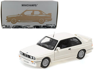 1987 BMW M3 Street White 1/18 Diecast Model Car by Minichamps - Premium  from Minichamps - Just $225.99! Shop now at Rapidvehicles