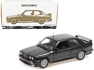 1989 BMW M3 Street EVO Dark Blue Metallic 1/18 Diecast Model Car by Minichamps - Premium  from Minichamps - Just $225.99! Shop now at Rapidvehicles