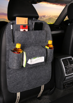 Color: Dark gray - Car storage bag peach heart multi-function - Premium Interior Parts from Rapidvehicles - Just $17.99! Shop now at Rapidvehicles