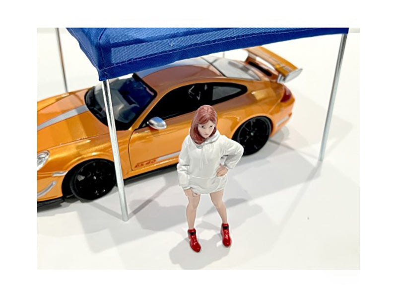 "Hip Hop Girls" 4 Piece Figure Set for 1/18 Scale Models by